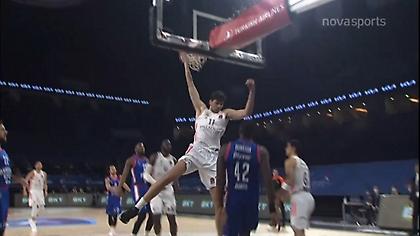 Οι πρώτοι πόντοι του Βούκτσεβιτς στην Euroleague (video)