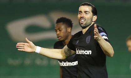 ΠΑΟΚ: Θλάση ο Κρέσπο, 2 με 3 εβδομάδες στα «πιτς»