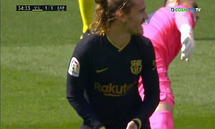 Βιγιαρεάλ-Μπαρτσελόνα: Το 'φερε... τούμπα μόνος του ο Γκριεζμάν! (video)