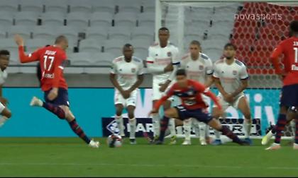 Η Λιλ μείωσε σε 2-1 κόντρα στη Λιόν με τρομερή γκολάρα του Γιλμάζ! (video)