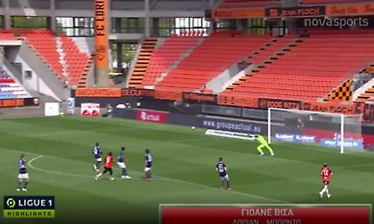 Η γκολάρα του Βισά στην κορυφή του Top 5 της 34ης αγωνιστικής στη Ligue 1 (video)