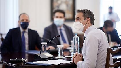Μητσοτάκης: Φτάνουμε κοντά στα 3 εκατ. εμβολιασμούς - Τέλη Μαΐου, μπορούμε 5 εκατ.
