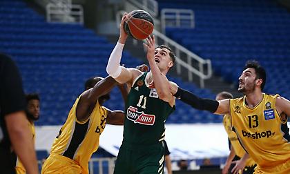 Άνετος με σούπερ Μάριο ο Παναθηναϊκός την ΑΕΚ