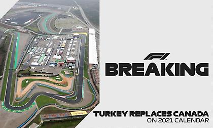 Η Τουρκία στη θέση του Καναδά στη Formula 1