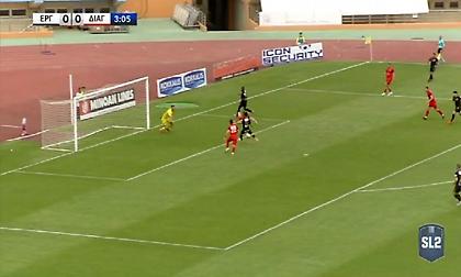 «Μπαλοθιά» Κοκκίνη και... 1-0 ο Εργοτέλης απέναντι στον Διαγόρα μόλις στο 4'!