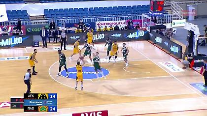 Κράτησε την ΑΕΚ ο Γκίκας (video)