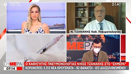 Τζανάκης: «Αρνούνται να κάνουν το Astrazeneca, αλλά καπνίζουν και πίνουν αλκοόλ χωρίς ενδοιασμό»