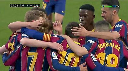 Ο Μέσι άνοιξε το σκορ κόντρα στη Γρανάδα και τον... δρόμο για την κορυφή (video)