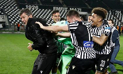 Οι έξαλλοι πανηγυρισμοί των παικτών του ΠΑΟΚ (video)