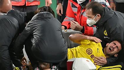 Σοκαριστικός τραυματισμός για τον Μόρεϊ της Ντόρτμουντ (video)