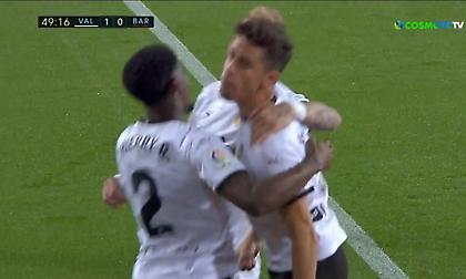 Αιφνιδίασε την Μπαρτσελόνα η Βαλένθια (video)