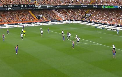 Τα highlights από την αγχωτική νίκη της Μπαρτσελόνα στο «Μεστάγια»