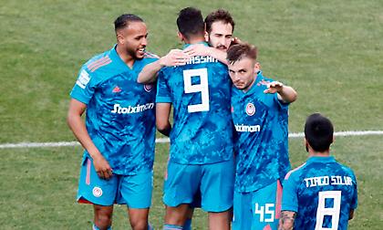 Δημιουργία Χασάν και εκτέλεση Φορτούνη το 1-1 από τον Ολυμπιακό (video)