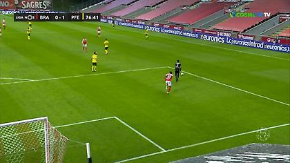 Την είδε... Μπουχαλάκης ο Γκαλένο της Μπράγκα, κέρδισε πέναλτι και σκόραρε (video)