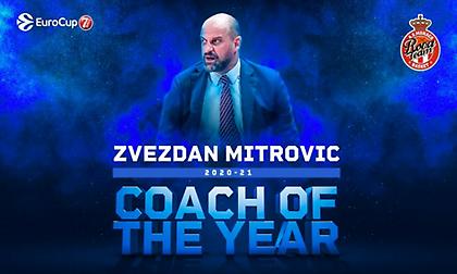 Προπονητής της σεζόν στο Eurocup ο Μίτροβιτς