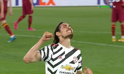 «Χτύπησε» ξανά ο Καβάνι και ισοφάρισε σε 2-2 (video)