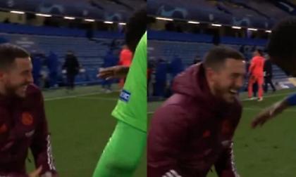 Έξαλλοι οι οπαδοί της Ρεάλ με τον Αζάρ: Γελούσε μετά τον αποκλεισμό!