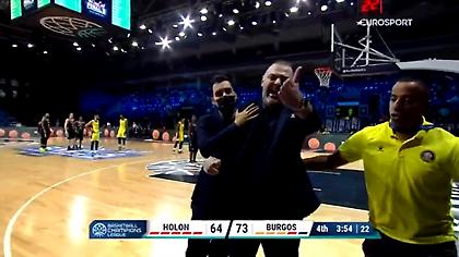 Αποβλήθηκε και… εξερράγη ο Δέδας στο Χολόν-Μπούργος! (video)