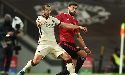 Οι ενδεκάδες στο Ρόμα-Μάντσεστερ Γιουνάιτεντ