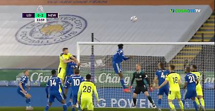 Φανταστική Νιούκαστλ στο «King Power», μπροστά με 2-0 στο ημίχρονο (video)