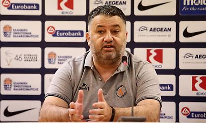 Γιατράς: «Υπάρχει σεβασμός για τον Παναθηναϊκό αλλά όχι φόβος, θέλουμε το Κύπελλο»