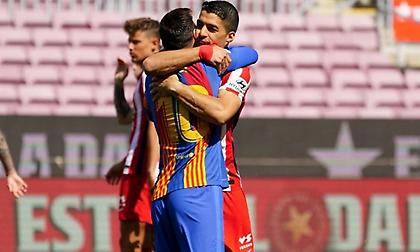 Οι κολλητοί ξαναέσμιξαν: Οι αγκαλιές του Μέσι και του Σουάρες (pics)