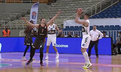 Το κρεσέντο τριπόντων του Παναθηναϊκού (video)