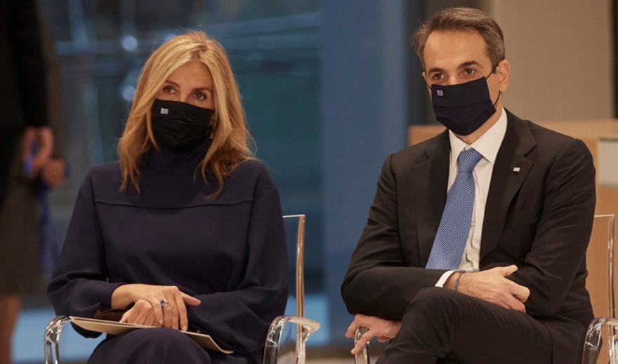 Ο Κυριάκος Μητσοτάκης ευχήθηκε χρόνια πολλά στη σύζυγό του