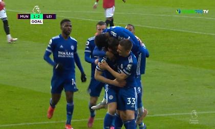 «Κάρφωσε» τη Γιουνάιτεντ ο Σογιουνσού για το 2-1 της Λέστερ (video)