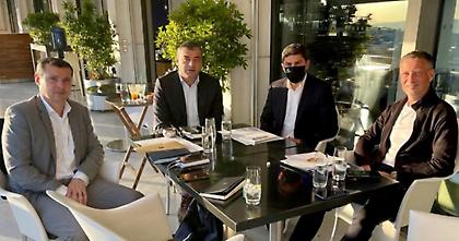 Στην Αθήνα η UEFA-Τα είπε με Αυγενάκη, συνάντηση την Πέμπτη με Ζαγοράκη