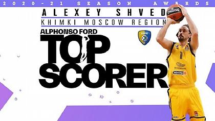 Σβεντ: Πήρε το βραβείο του κορυφαίου σκόρερ στην Ευρωλίγκα