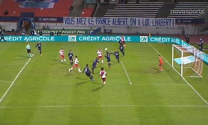 Προηγήθηκε στο 20' η Ρουμιγί, το γύρισε μέχρι το 32' η Μονακό