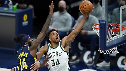 Ανεβάζουν στροφές οι Μπακς για τα playoffs, με 40άρα Γιάννη!