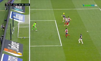 «Σοκάρει» την Ατλέτικο Μαδρίτης η Οσασούνα με γκολ στο 76ο λεπτό!