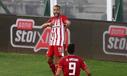 Όμορφη σέντρα του Ανδρούτσου και 4-1 με κεφαλιά ο Ελ Αραμπί