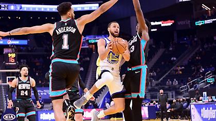 Στην 8η θέση οι Γουόριορς με 46 πόντους του Κάρι