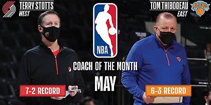 Θίποντο και Στοτς οι κορυφαίοι προπονητές του μήνα