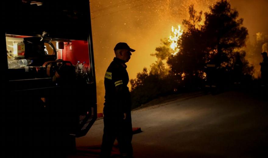 Κατασβέστηκε φωτιά στο Διόνυσο Αττικής