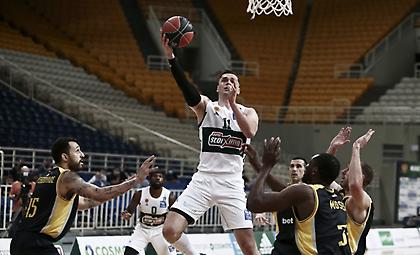 Παναθηναϊκός-ΑΕΚ (τελικό 78-72)