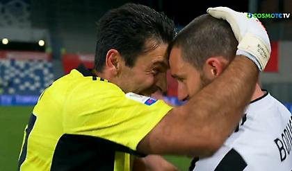 Η αποθέωση του Μπουφόν από τους συμπαίκτες του!