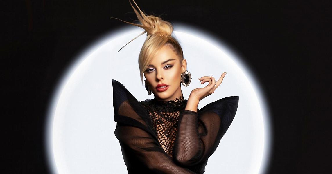 Εντυπωσιακή η  Άντζελα Περιστέρη με την Αλβανία στη Eurovision