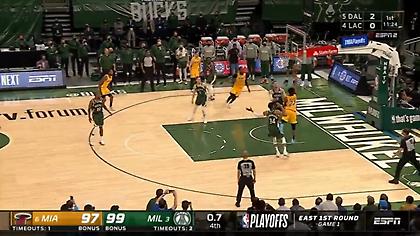 Ξεπέρασε τον Γιάννη και έστειλε το ματς στην παράταση ο Μπάτλερ!