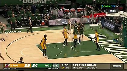 Τα καρφώματα του Γιάννη στο καλάθι των Χιτ