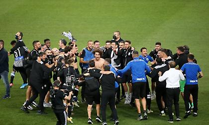 LIVE η στέψη του Κυπελλούχου Ελλάδας ΠΑΟΚ