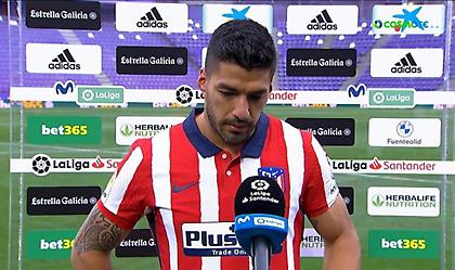 Συγκινημένος Σουάρες: «Με υποτίμησαν στην Μπαρτσελόνα, ευχαριστώ την Ατλέτικο»