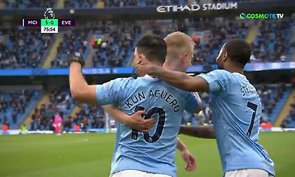 Τα highlights από το Μάντσεστερ Σίτι-Έβερτον