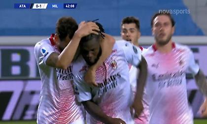 Με πέναλτι του Κεσί άνοιξε το σκορ στο Μπέργκαμο η Μίλαν