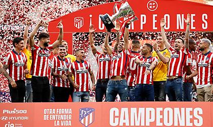 Σήκωσε την κούπα η πρωταθλήτρια Ατλέτικο Μαδρίτης! (pics)