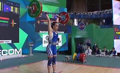 Άρση βαρών: Δύο πανελλήνια ρεκόρ από την Καρδαρά στο Παγκόσμιο Νεανίδων