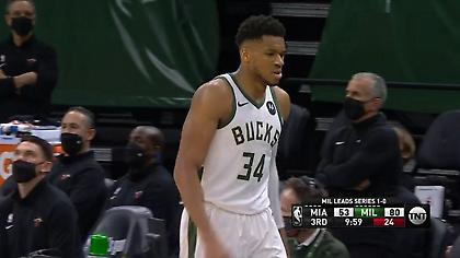 Τα καλύτερα του Γιάννη στο 2-0 επί των Χιτ